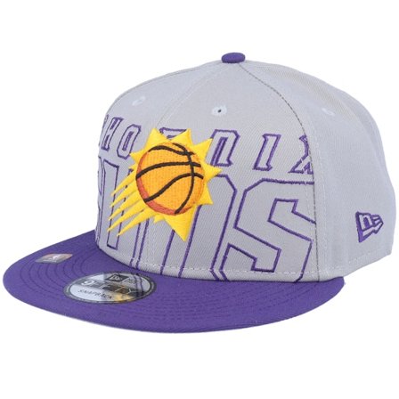 New Era - NBA Cinza snapback Boné - Phoenix Suns 2023 NBA Draft 9FIFTY Grey/Purple Snapback @ Hatstore