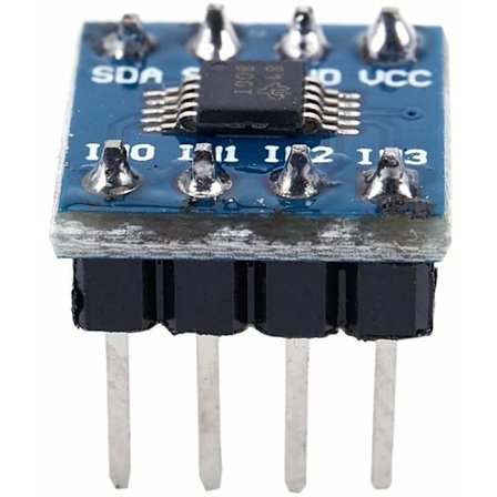 Mini Ads1115 Modul 4 Kanal 4 Bit I2C Adc Pro Gain Forsterker For Arduino Blå