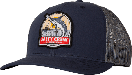 Salty Crew Deep Drop Retro Trucker caps Blue OneSize