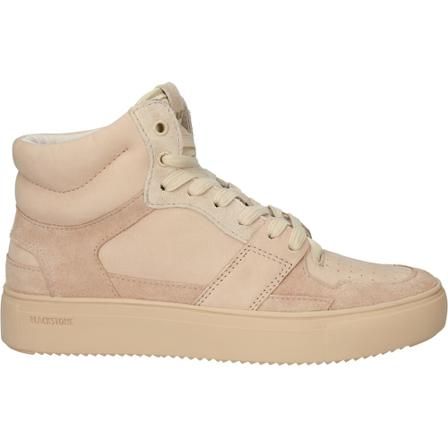 Blackstone Xw42 Hazelnut - High TOP Sneaker inbo, Dame, Størrelse: 38 EU