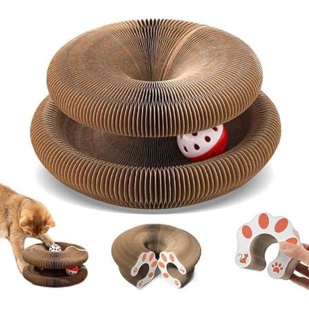 Whisker Kattelegetøj med Bold og Drillepind til Sjov for Katte [Juni Udgave][YJD]