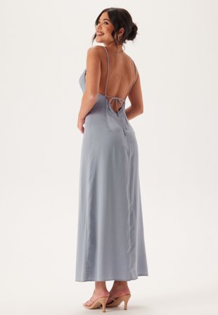 Bubbleroom Occasion Waterfall Satin Ankle dress Klær