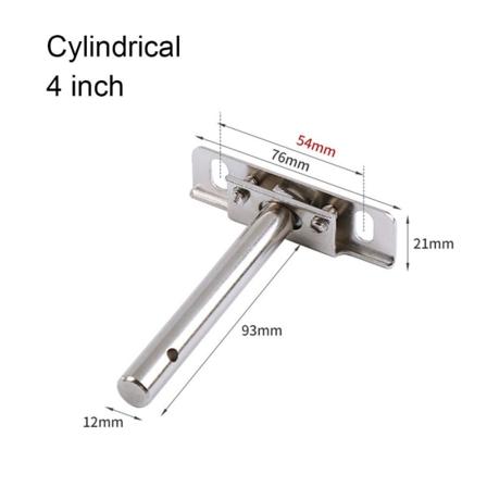 Hyllykannatin Hyllytuki 4 TUUMALAINEN LIERIÖINEN 4 inchCylindrical