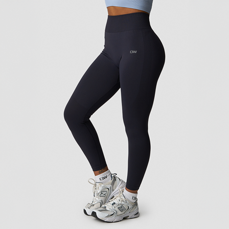 outlet-toej ICANIWILL Define Seamless Tights, Navy - Bodyman.dk