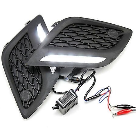 WINAUTO För XC60 2009-2013 1 Par Varselljus Super Stark LED Bil DRL Lampa