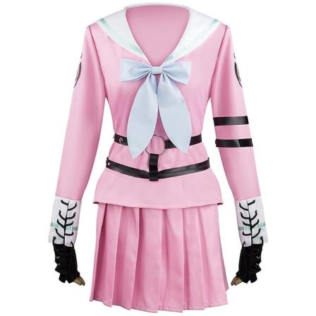 Danganronpa Maizono Sayaka Cosplay-asu Halloween Carnival Naisten koulupukuhamesarja Set XXXL