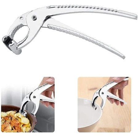 Aluminium håndtag campinggrydegreb, håndtag skridsikker håndgrydegreb campinggryde varm gryde tallerken bageform skålhåndtag