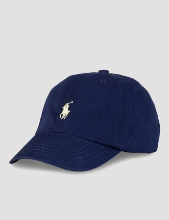 Polo Ralph Lauren The Iconic Cotton Chino Ball Cap Blå Kasketter Dreng - Kids Brand Store