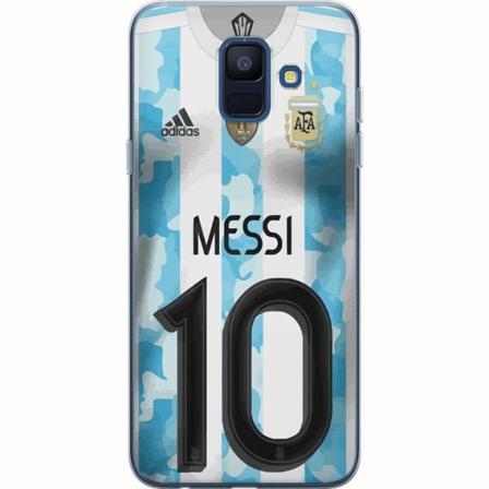 Samsung Galaxy A6 (2018) Genomskinligt Skal Lionel Andrés Mes