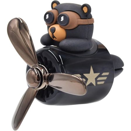 Bjørn Pilot Retro Fly Bil Luftfrisker – Personlig Luftventilklips, Premium Langvarig Duft, Biltilbehør