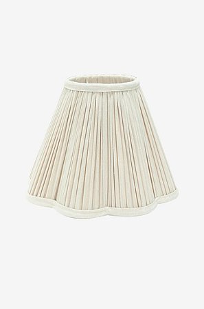 Jotex - Siv Plissé 30 Cm Ivory Toppringskärm - Köp Lampskärmar hos Jotex