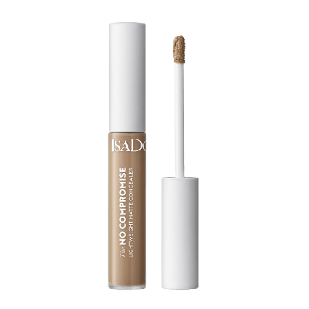 IsaDora No Compromise Lightweight Matte Concealer Unisex Brun 10 ML