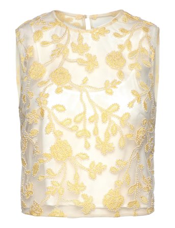 ROTATE Birger Christensen | Flower Beads Top | 42