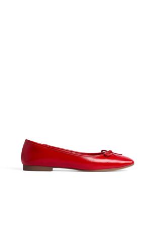 NA-KD Shoes Ballerines à bout carré - Chaussures Plates - Rouge - EU 40