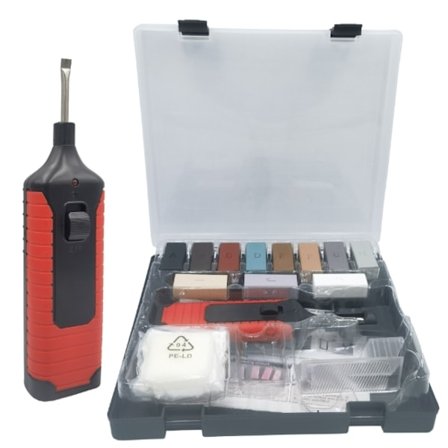 Reparationssæt til fliser og træ - 11 farver - Nem reparation af fliser, laminat, parket og vinylgulve