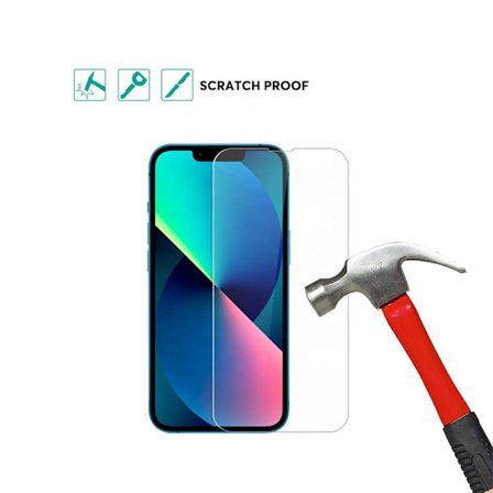 2-PACK Skärmskydd iPhone 14 Tempererat Glas