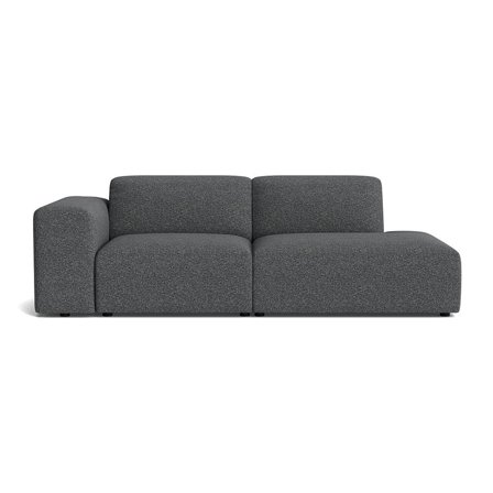 Soma lounge sofa, højrevendt | Open end - Puente Grå/blå - 245x101x75 - Sofa