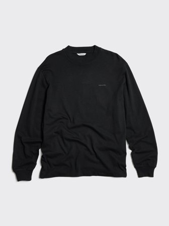 Holzweiler - Relaxed Long Sleeve - Black - Womens - Extra Small