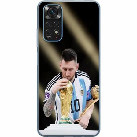 Xiaomi Redmi Note 11s Genomskinligt Skal Messi