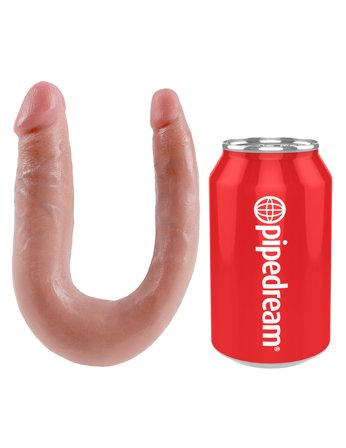 U-shaped Small Double Trouble - Flesh - Vuxen.se - Dubbeldildo & dubbelpenetrering