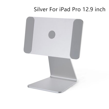 Magnetisk Bordholder Tablet Stand til 11 12.9 tommer iPad Pro Air 5 Aluminium Stand 360 Graders Rotation Magnet Holder~03432