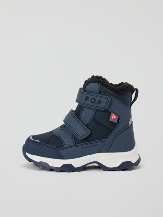 Polarn O. Pyret Vattentäta vadderade vinterkängor - 24 - barnkläder - blue