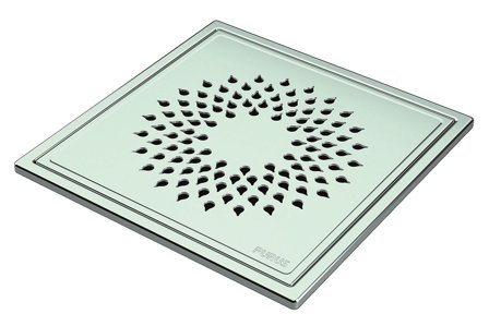 Purus Drop Slukrist 200 x 200 mm, Innendørsavløp