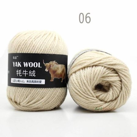 Uld Yak Garn Håndstrikkegarn 02 02