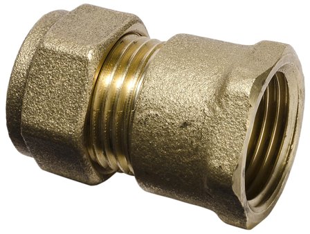 Gelia 3006155122 Klemringskobling lige, til PEX, inkl. støttemuffe Inv. tråd, 15xG15, Installation