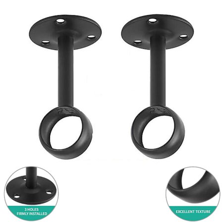 Gardinstangs Holder Kompatibel Med Gardinstang, Takbrakett