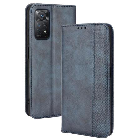 Xiaomi Redmi Note 11 Pro 5g Fodral Flip Vintage Blå