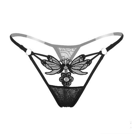 Lace Panties For Sex Open Crotch Briefs With Pearls Women Underwear