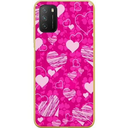 Yhteensopiva Puhelinkuori Xiaomi Xiaomi Poco M3 PopSydänKuviointi