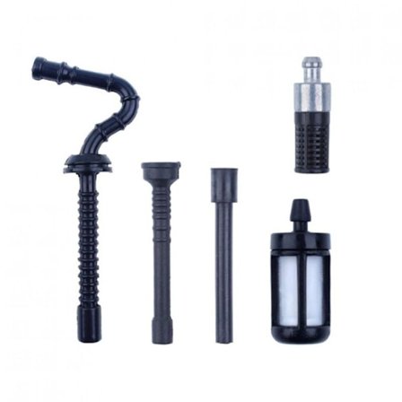 Drivstoffslange og filtersett for Stihl MS250 MS230 MS210 025 023 021 - OEM-erstatningsdel 1123 358 7701 med impulsledning