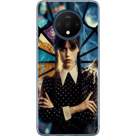 Oneplus 7t Genomskinligt Skal Wednesday Addams