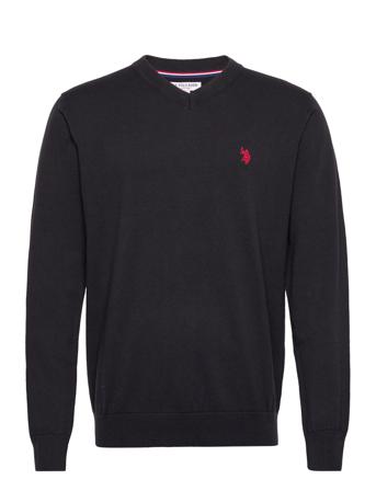 Cosmo Knit V-Neck Black U.S. Polo Assn.