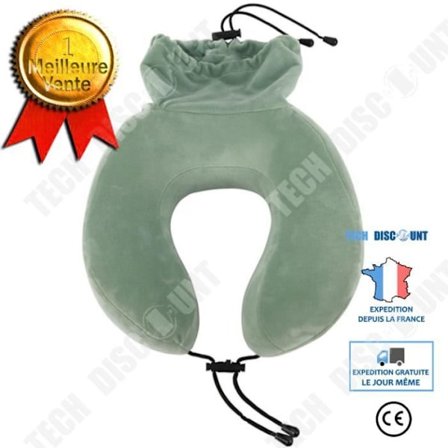 TD U-formad kudde, tupplurskudde, städad nacke, nackkudde, flygresor, bärbar, långsam rebound, Memory Foam