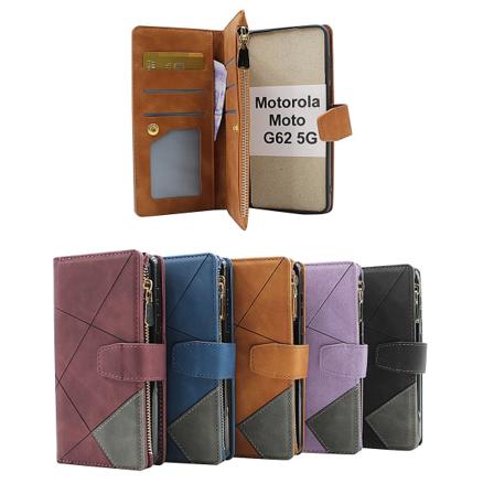 XL Standcase Lyxfodral Motorola Moto G62 5G Lila