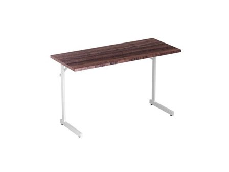 deNord Design Fällbord 1200x500x715x18 valnöt/vit - Lyreco - Kontorsmöbler och inredning - Bord och hurtsar - Fällbord