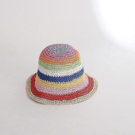 Hæklet hul hat sommer solskærm beskyttelse mode foldbar spand hat