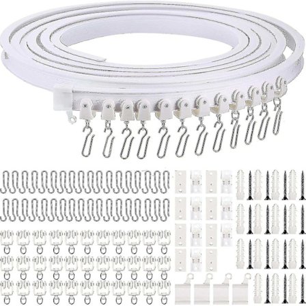 5 Meter Böjbar Takskena för Gardiner, Flexibel