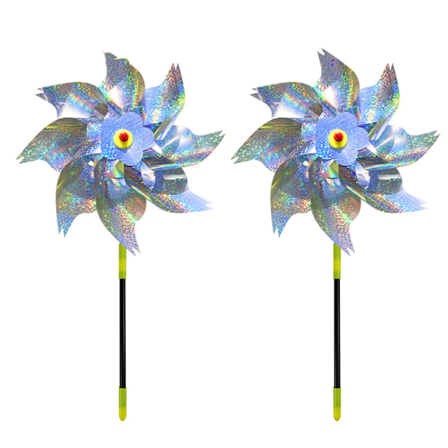 Tuulipyörä, heijastava linnunpelätin 2-pack