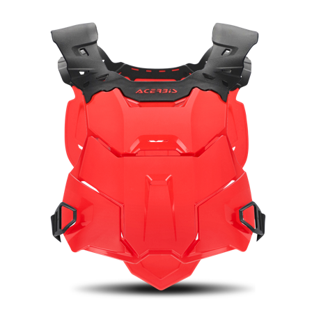 Brustschutz Acerbis Linear Schwarz/Rot Einheitsgröße