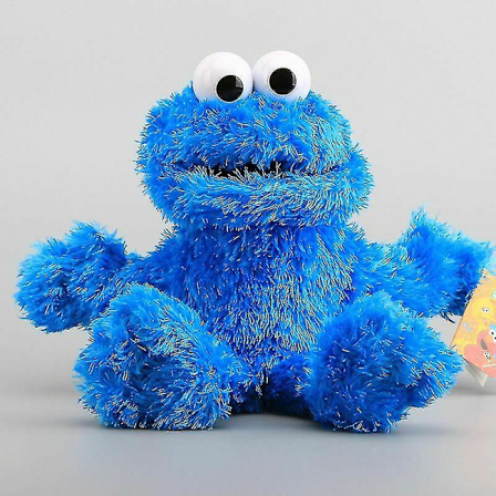 Plush Elmo og Cookie Monster dyrebarn - gave til barnedag - 1 stk