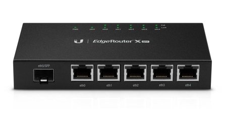 Ubiquiti EdgeRouter X SFP - Ruter - 5-port svitsj - GigE