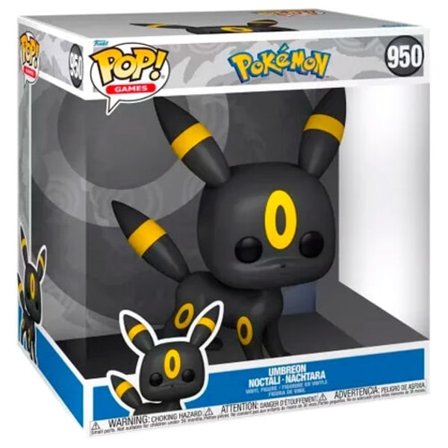 Jumbo Pokemon Umbreon plyslegetøj, 25 cm størrelse