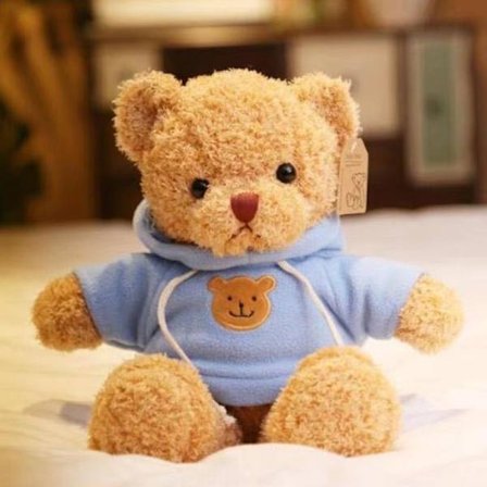 30 cm håndlavet bamse Plys legetøjsgaver Skiftetøj