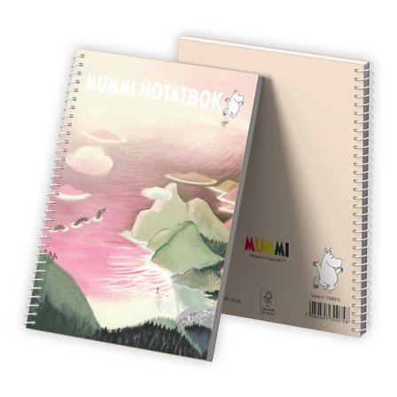 Mummi Notatbok Mummidalen Linjert A5