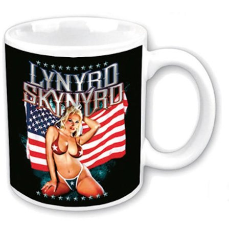 Lynyrd Skynyrd - American flag - Mugg