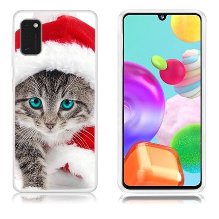 Deco Samsung Galaxy A41 Cover - Kat med Hat